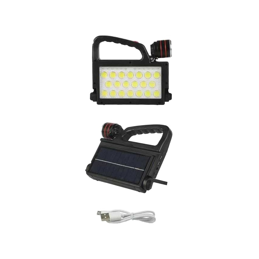 Ηλιακός Φακός Χειρός LED COB, XG-152, TRD58272 trazeras|TRD58272