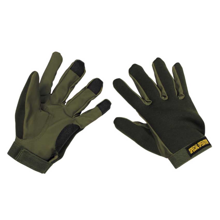 Επιχειρησιακά Γάντια Neoprene για Χαμηλές Θερμοκρασίες -20°C (Χακί) της Max Fuchs MAX25524 trazeras|MAX25524