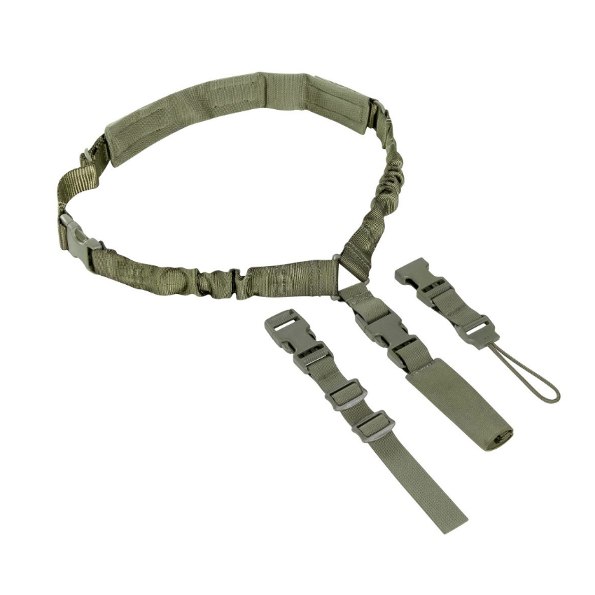 Αορτήρας Ενός Σημείου TT Single Multipurpose Sling με 3 Ανταλλακτικούς Συνδέσμους (Πράσινο) της Tasmanian Tiger SUR57884 trazeras|SUR57884