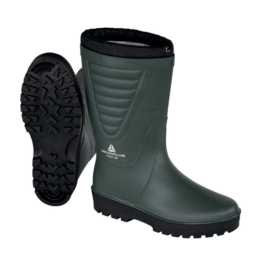 Γαλότσες Frost OB SRA, High 9'' (Dark Green) της Delta Plus DEL51560 trazeras|DEL51560