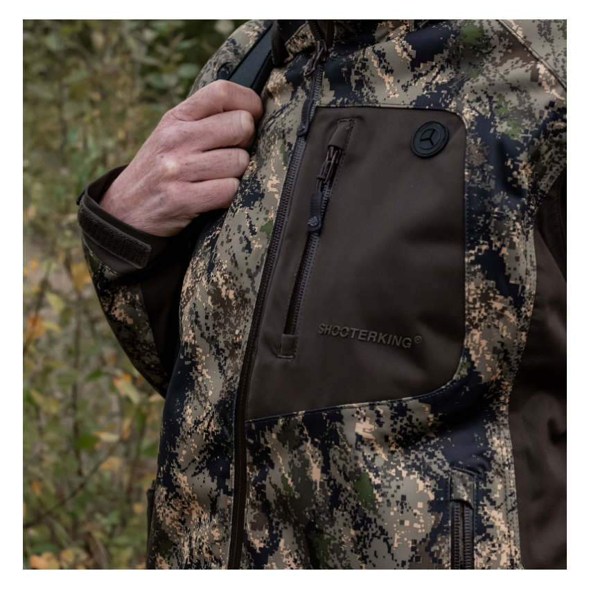 Γυναικείο Αδιάβροχο Τζάκετ Huntflex Jacket Women (Camo Forest Mist) της Shooterking AKA56011 trazeras|AKA56011