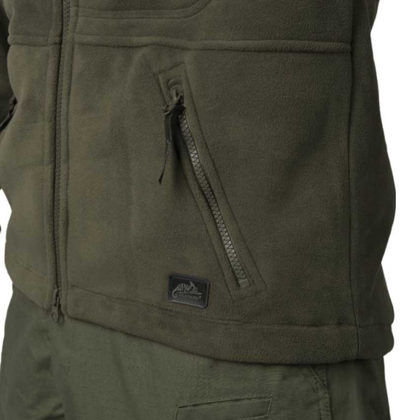 Infantry Duty Fleece Τζάκετ (Μαύρο) της Helikon-Tex HEL20134 trazeras|HEL20134