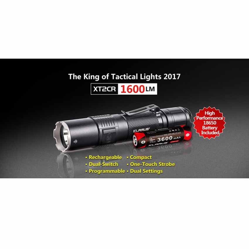 Φακός XT2CR 1600Lm της Klarus GOR43428 trazeras|GOR43428