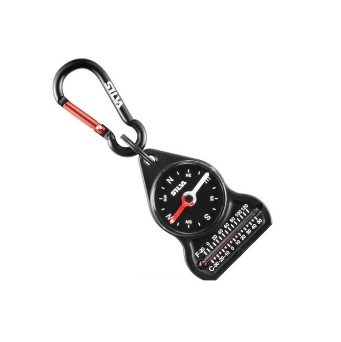 Πυξίδα / Θερμόμετρο Carabiner 10 της Silva REC29437 trazeras|REC29437