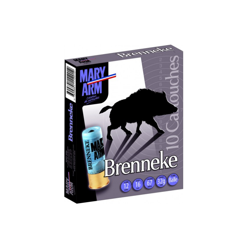 Μονόβολα Φυσίγγια Brenneke 32gr. της Mary Arm GOR51647 trazeras|GOR51647