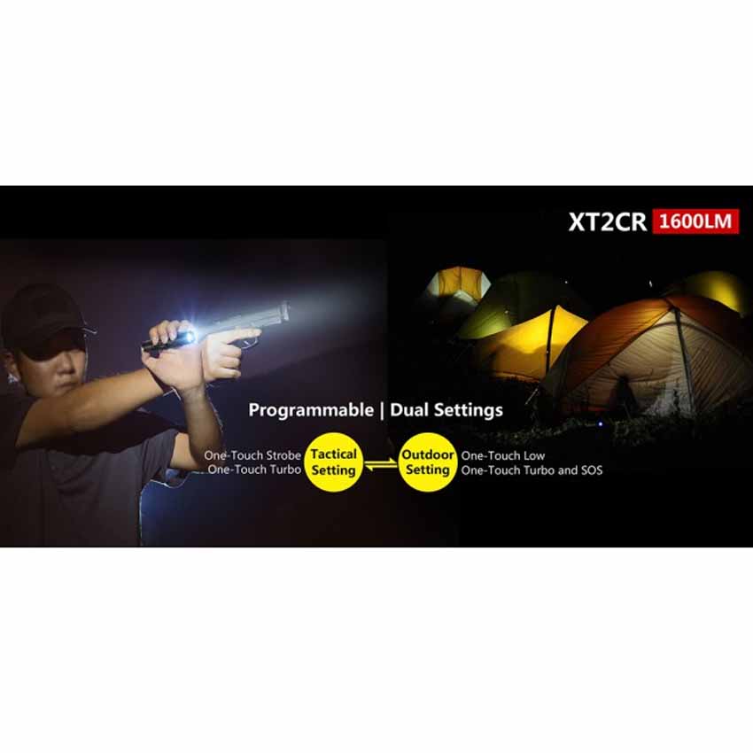 Φακός XT2CR 1600Lm της Klarus GOR43428 trazeras|GOR43428
