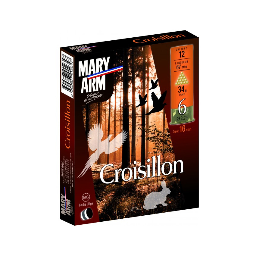 Φυσίγγια Croisillon 34gr της Mary Arm GOR57049 trazeras|GOR57049