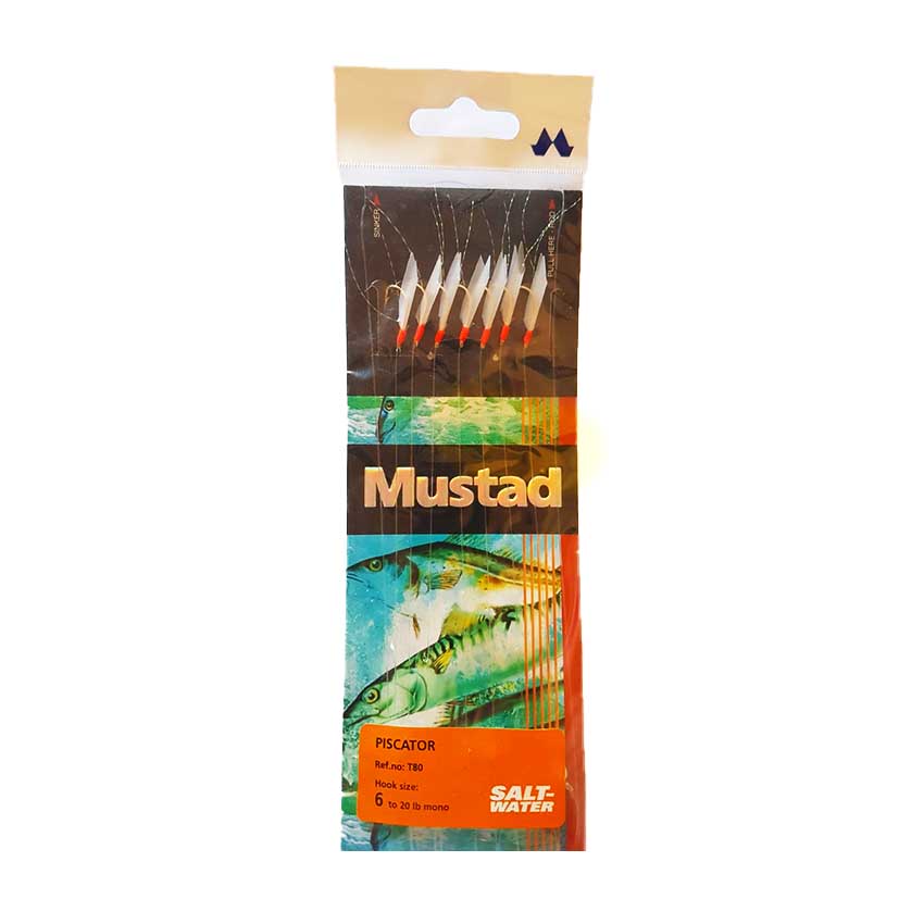 Τσαπαρί T80 Φωσφορούχο της Mustad MUS48282 trazeras|MUS48282