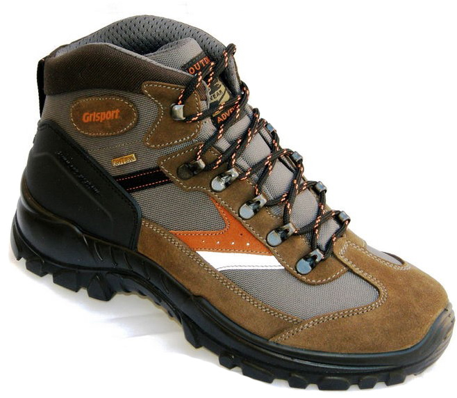 Αδιάβροχα Μποτάκια Κυνηγίου Mod.13316, Mid 6'' (Brown / Grey) της Grisport, με Δώρο Κάλτσες GRS37394 trazeras|GRS37394