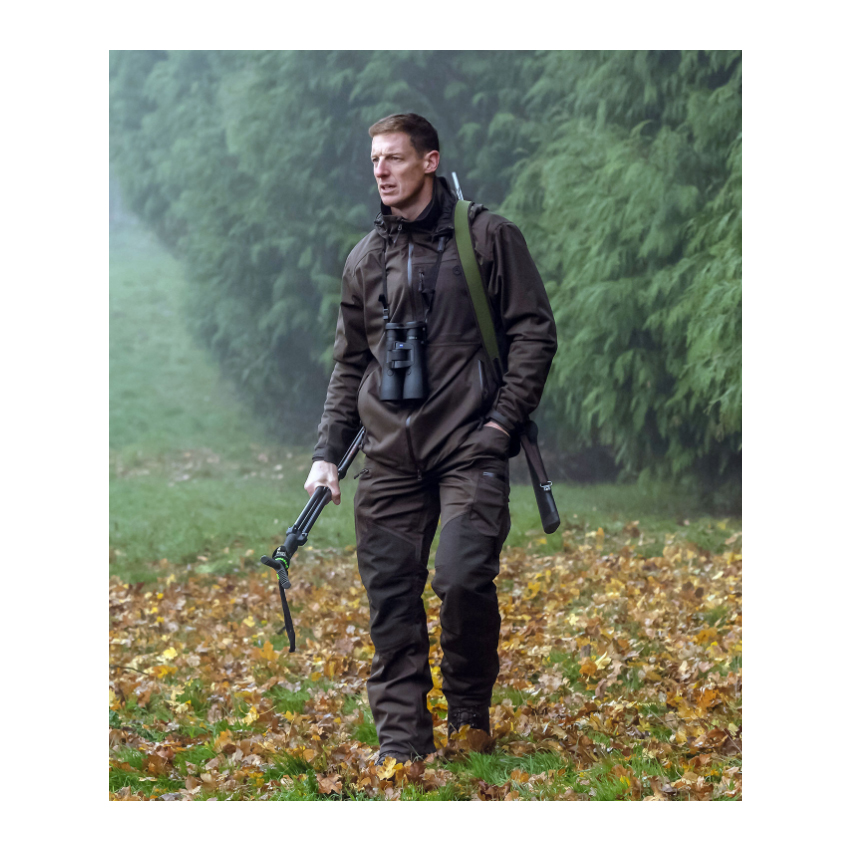 Αδιάβροχο Παντελόνι Huntflex Trousers (Olive/Brown) της Shooterking AKA56013 trazeras|AKA56013