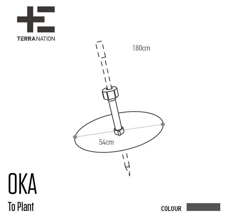 Άγκυρα Παραλίας KUKU της Terranation TER32388 trazeras|TER32388