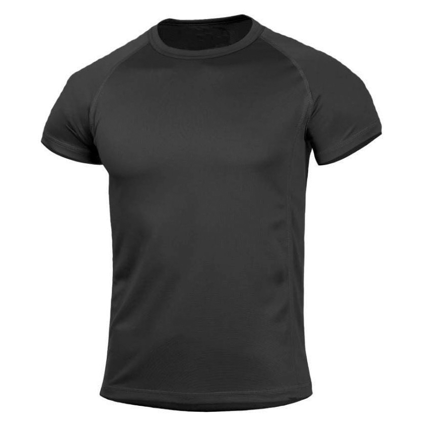Κοντομάνικη Μπλούζα Quick Dry (Μαύρο) της Armymania ARM44489 trazeras|ARM44489