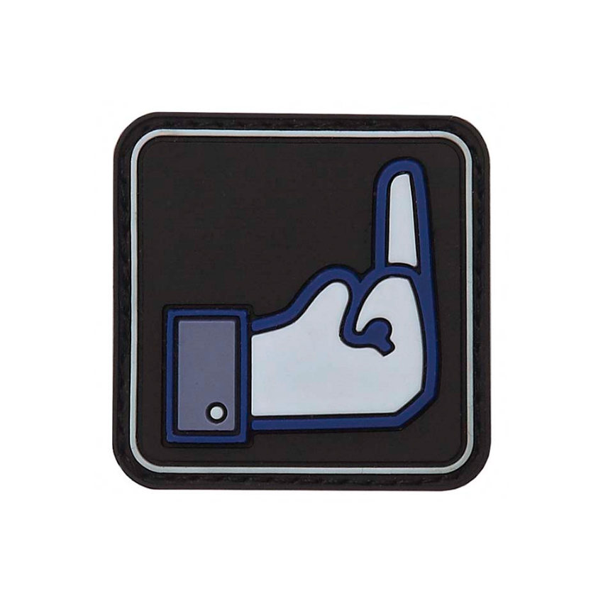 Σήμα PVC Facebook, 3D με Velcro της Van Os VAN34125 trazeras|VAN34125