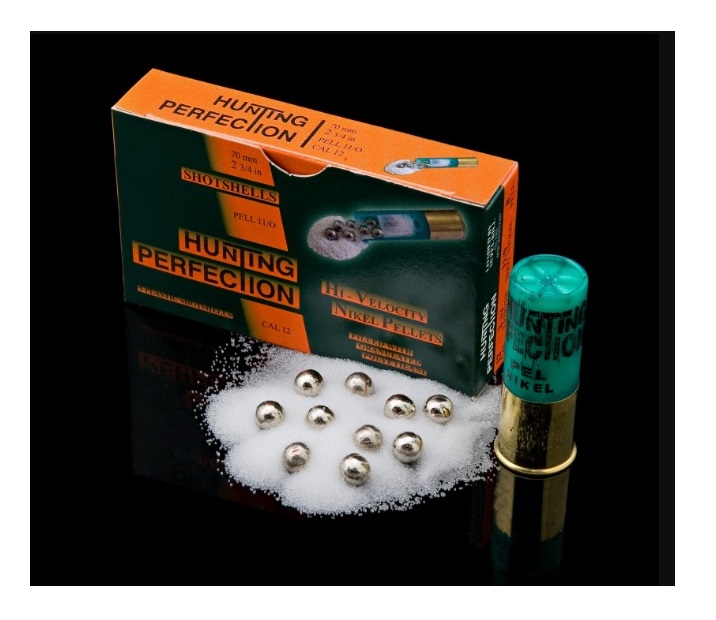 Φυσίγγια 8 Pel Nickel 12/70 Cal. της Hunting Perfection KAR12206 trazeras|KAR12206
