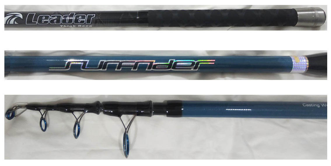 Τηλεσκοπικό Καλάμι Surf Casting, Serfender 4.2 της Leader TRA44548 trazeras|TRA44548