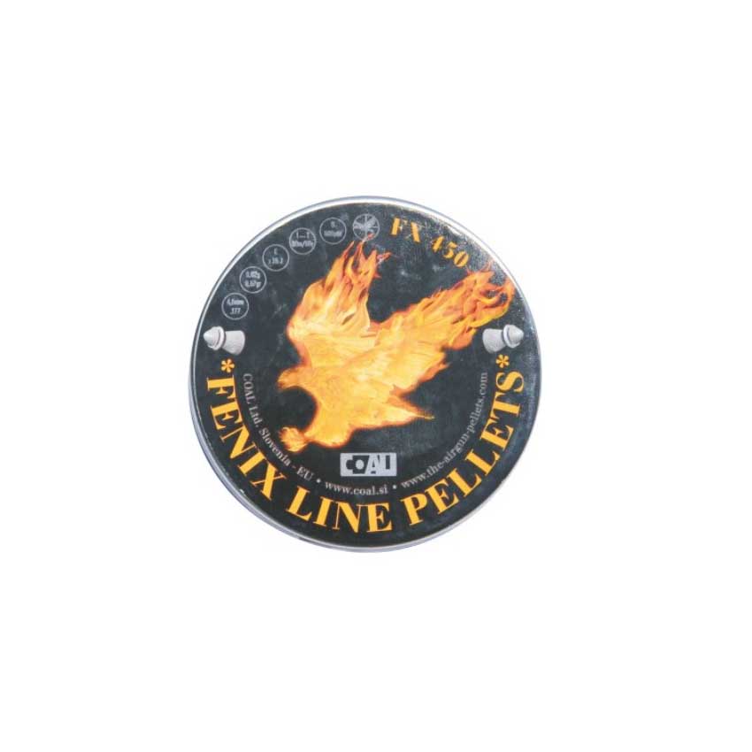 Βλήματα Αεροβόλου Fenix Poitned 5,5mm / 16,97grs με Μυτερή Κεφαλή, 250τμχ της Coal KIR35613 trazeras|KIR35613