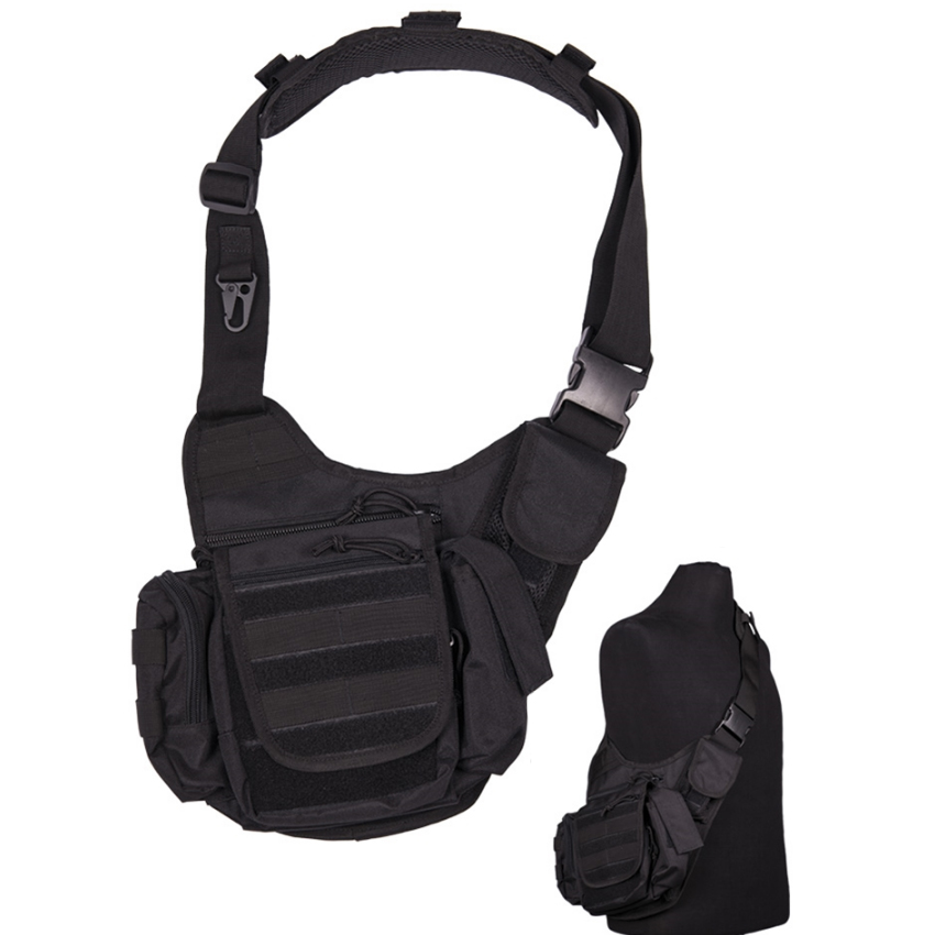 Τσαντάκι Ώμου Sling Multifunction (Black) της Mil-Tec STU25459 trazeras|STU25459