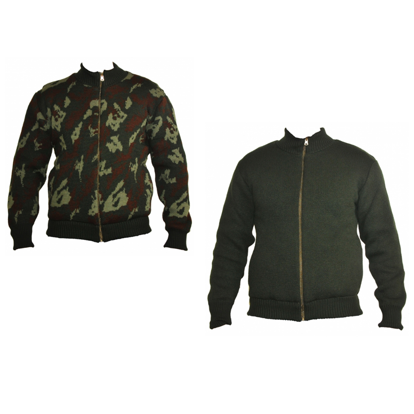 Ζακέτα Διπλής Όψεως Double Face με Επένδυση Fleece (Παραλλαγή / Πράσινο) της Cotonlaine COT57533 trazeras|COT57533