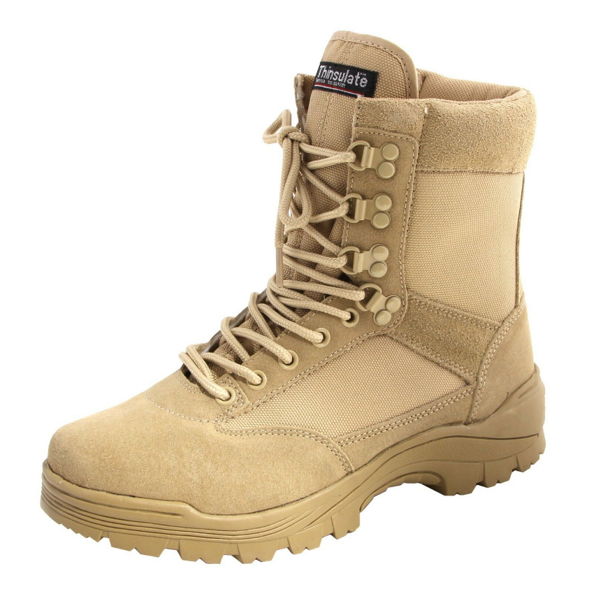 Άρβυλα Tactical M.YKK Zip High 8'' (Coyote) της Mil-Tec STU15815 trazeras|STU15815