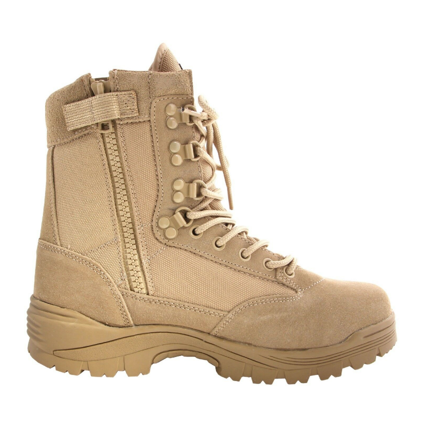 Άρβυλα Tactical M.YKK Zip High 8'' (Coyote) της Mil-Tec STU15815 trazeras|STU15815