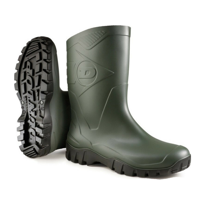 Κοντή Γαλότσα Dee (Dark Green) της Dunlop DIS03194 trazeras|DIS03194