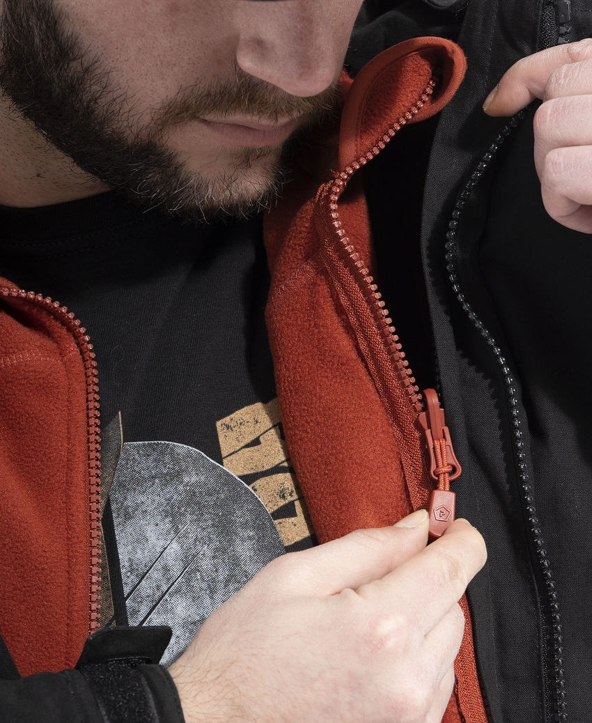 Τζάκετ Athos 2.0 Double Micro Fleece (Midnight Blue) της Pentagon PEN56165 trazeras|PEN56165
