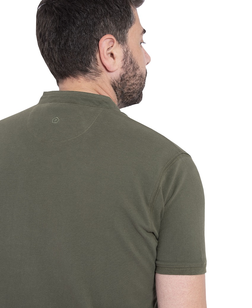 Μπλουζάκι Levantes Henley (Tan Brown) της Pentagon PEN59379 trazeras|PEN59379