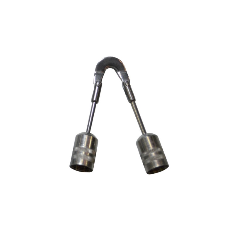 Καμπάνα Σπαστή Μεταλλική Inox N114 της Lanara LAN59675 trazeras|LAN59675