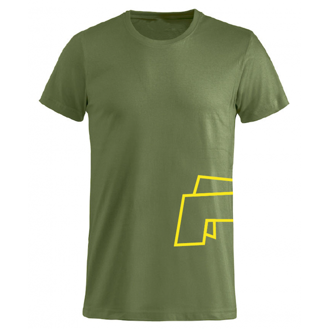 Κοντομάνικη Μπλούζα T-Shirt Sprint (Πράσινη) της Zotta Forest GOR59227 trazeras|GOR59227
