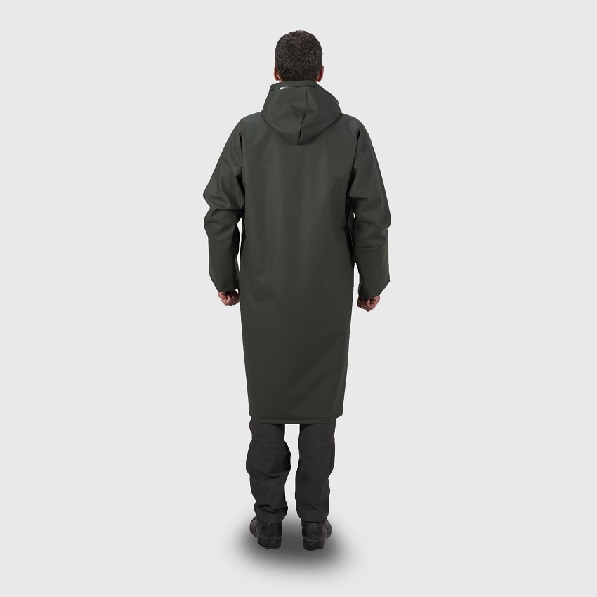 Αδιάβροχη Καμπαρντίνα με Κουκούλα Strutter Flex X Long της Anorak ANO59204 trazeras|ANO59204