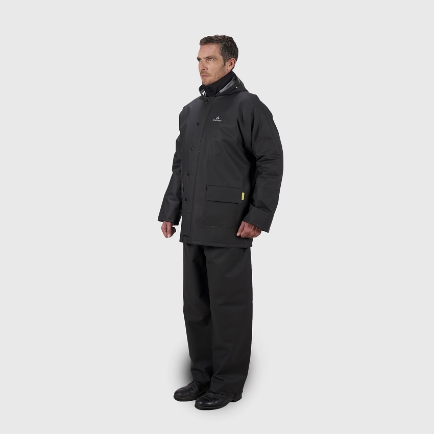 Αδιάβροχο Χιτώνιο με Κουκούλα Strutter Flex Long της Anorak ANO59206 trazeras|ANO59206