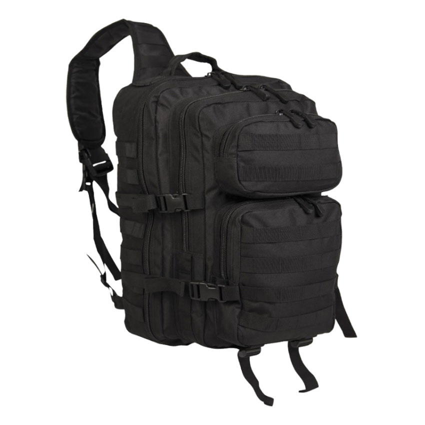 Σακίδιο Οne Strap Assault, Large (Μαύρο) της Mil-Tec STU41265 trazeras|STU41265