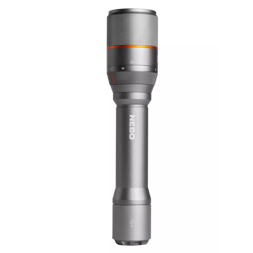 Επαναφορτιζόμενος Φακός Davinci 3500lm της Nebo NEB55017 trazeras|NEB55017