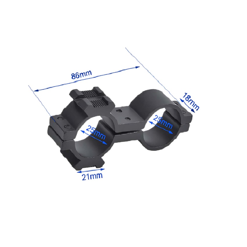 Βάση Φακού (Gun Clip) 25mm της Alpin ANT59769 trazeras|ANT59769