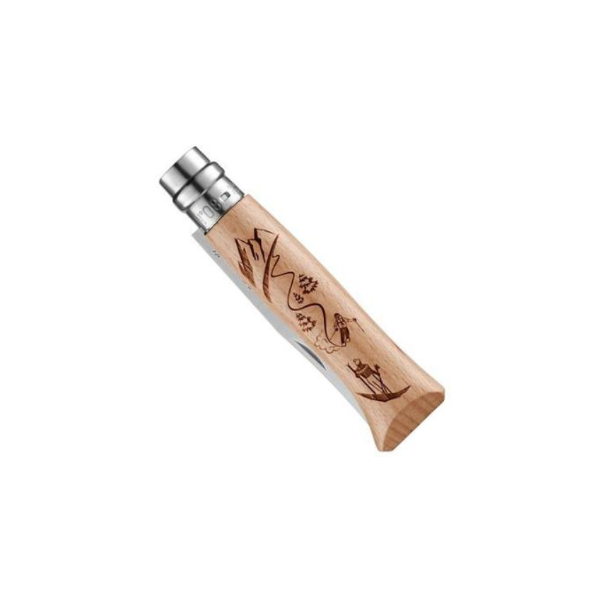 Σουγιάς Σκι στο Βουνό Alpine No.8 της Opinel VRA38364 trazeras|VRA38364