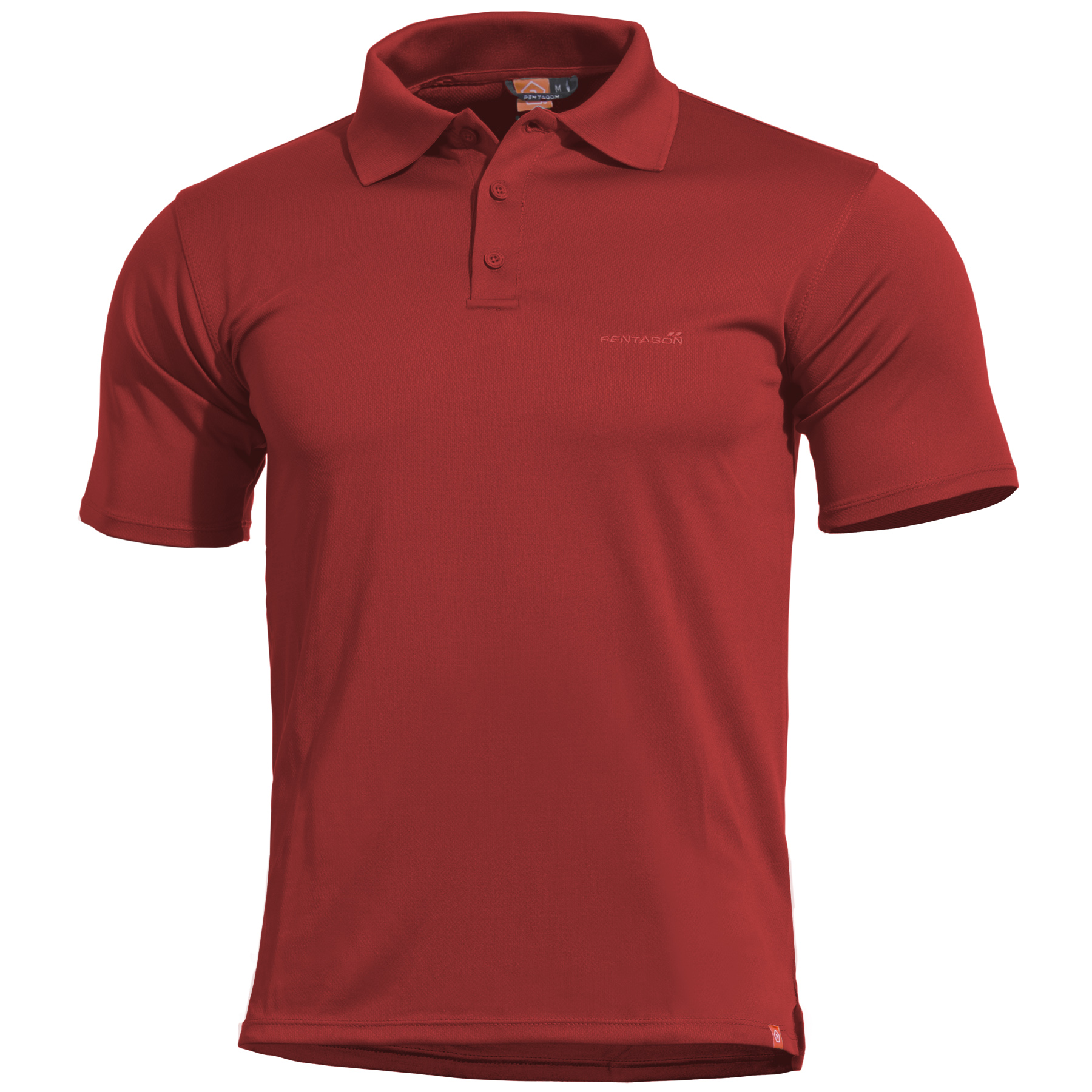 Μπλουζάκι Anassa Polo (Red) της Pentagon PEN43875 trazeras|PEN43875