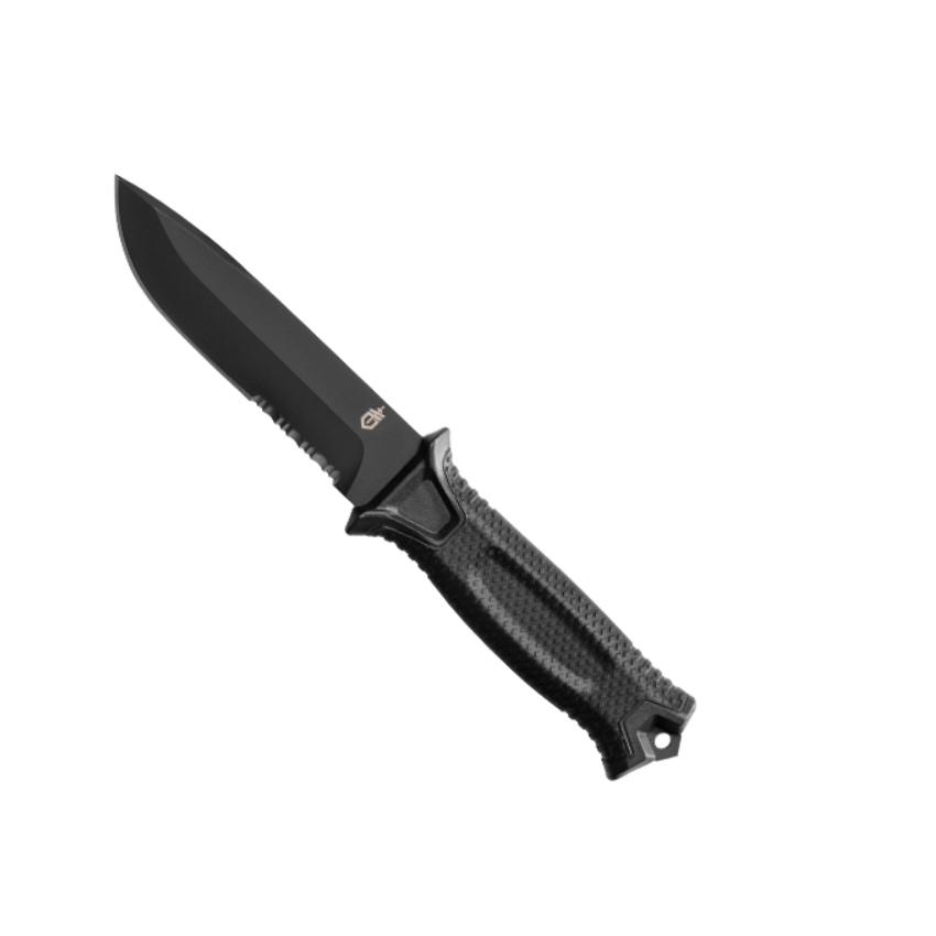 Οδοντωτό Μαχαίρι Επιβίωσης Strongarm Fixed Blade SE (Black) της Gerber TSO19783 trazeras|TSO19783