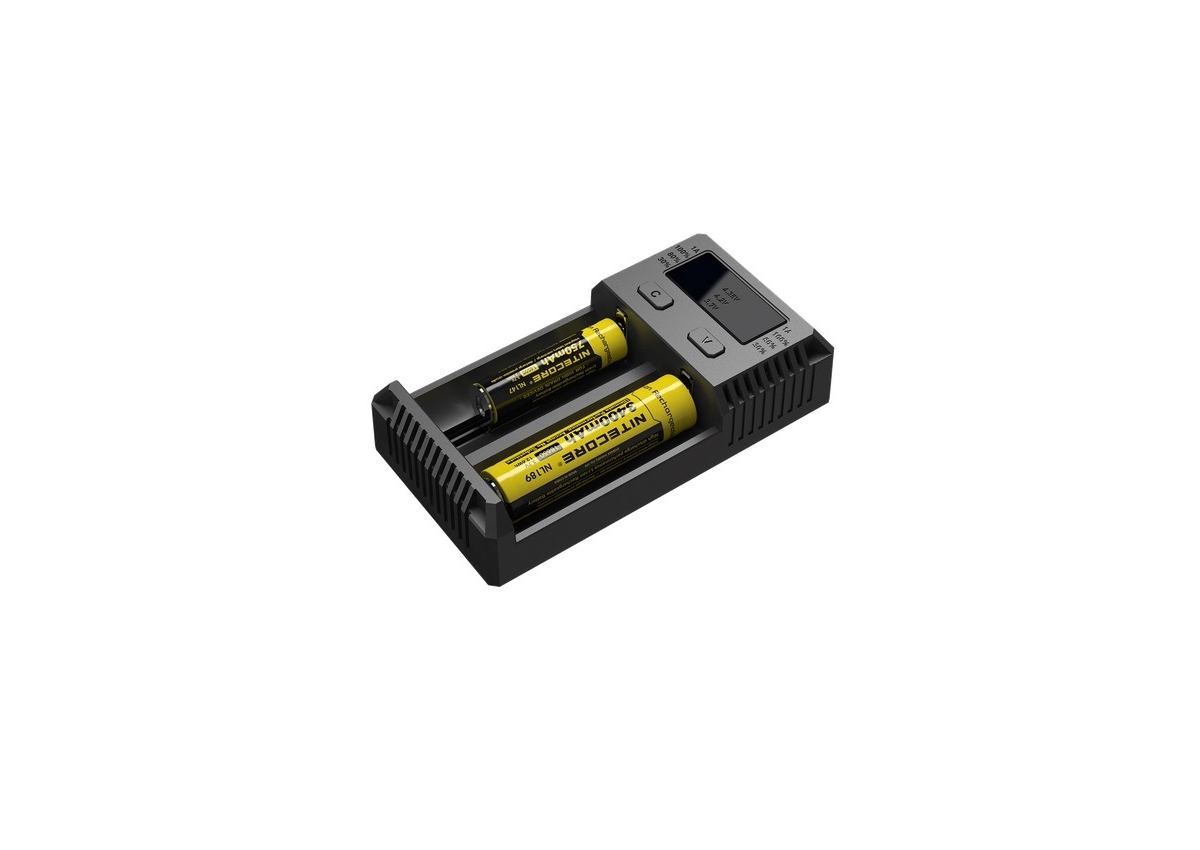 Φορτιστής i2EU Δύο Θέσεων της Nitecore VAS31269 trazeras|VAS31269
