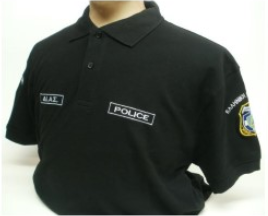 Μπλουζάκι Polo ΔΙ.ΑΣ. με Επωμίδα (2 Σχέδια) της Chris CHR33701 trazeras|CHR33701
