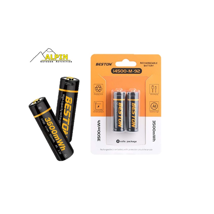 Επαναφορτιζόμενη Μπαταρία με Καλώδιο USB της Alpin ANT59761 trazeras|ANT59761