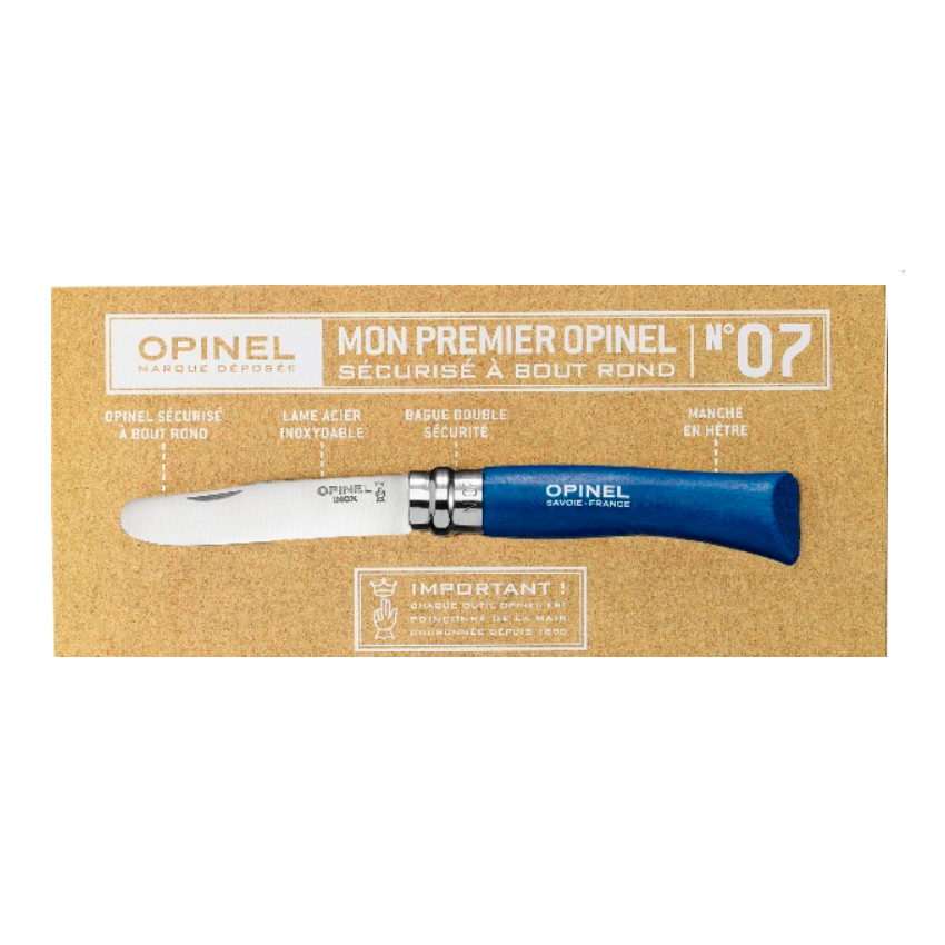 Σουγιάς με Στρόγγυλη Λάμα No.7 (4 Χρώματα) της Opinel VRA10740 trazeras|VRA10740