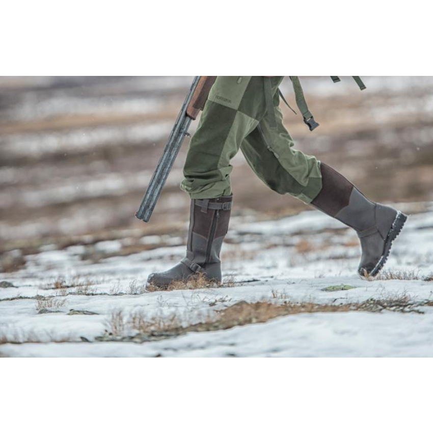 Αδιάβροχες Μπότες Finland Zip GTX με Φερμουάρ με Δώρο Λίπος Φώκιας Συντήρησης, High 9'' (Dark Brown) της Crispi CRI41572 trazeras|CRI41572