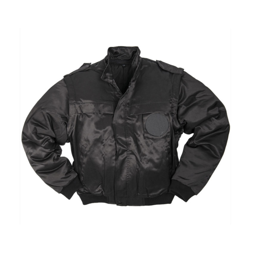 Flight Jacket Security με Αφαιρούμενη Επένδυση & Αφαιρούμενα Μανίκια (Μαύρο) της Mil-Tec STU25934 trazeras|STU25934