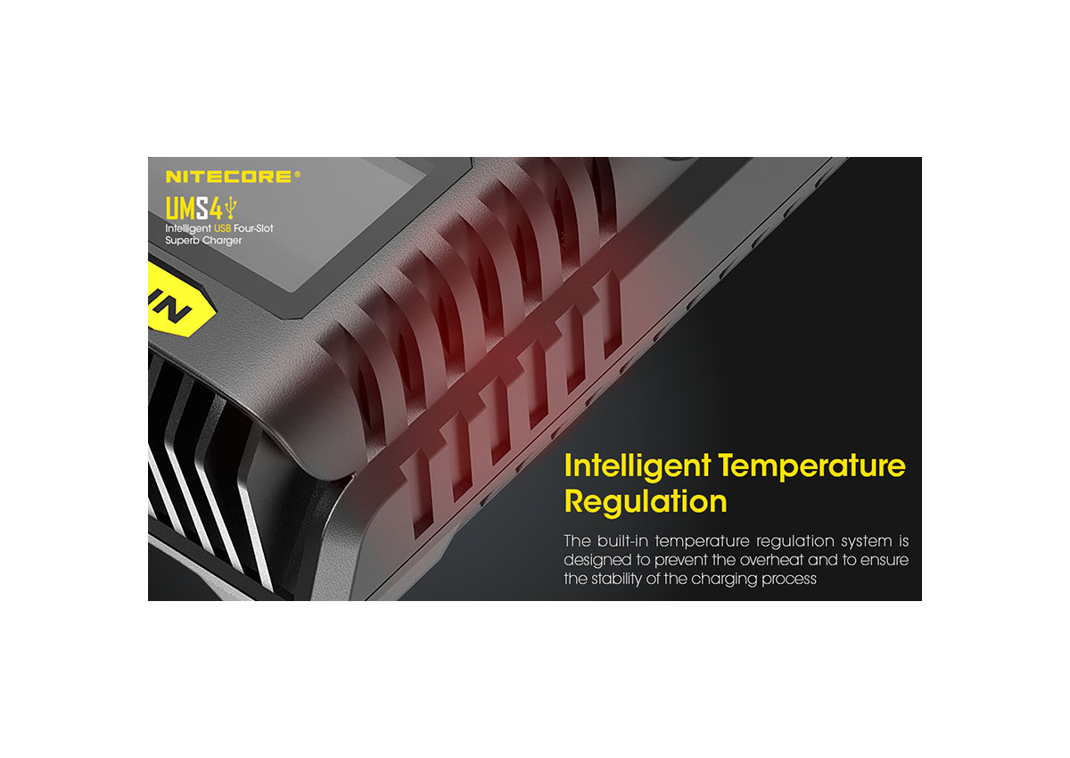Φορτιστής UMS4 της Nitecore VAS42176 trazeras|VAS42176