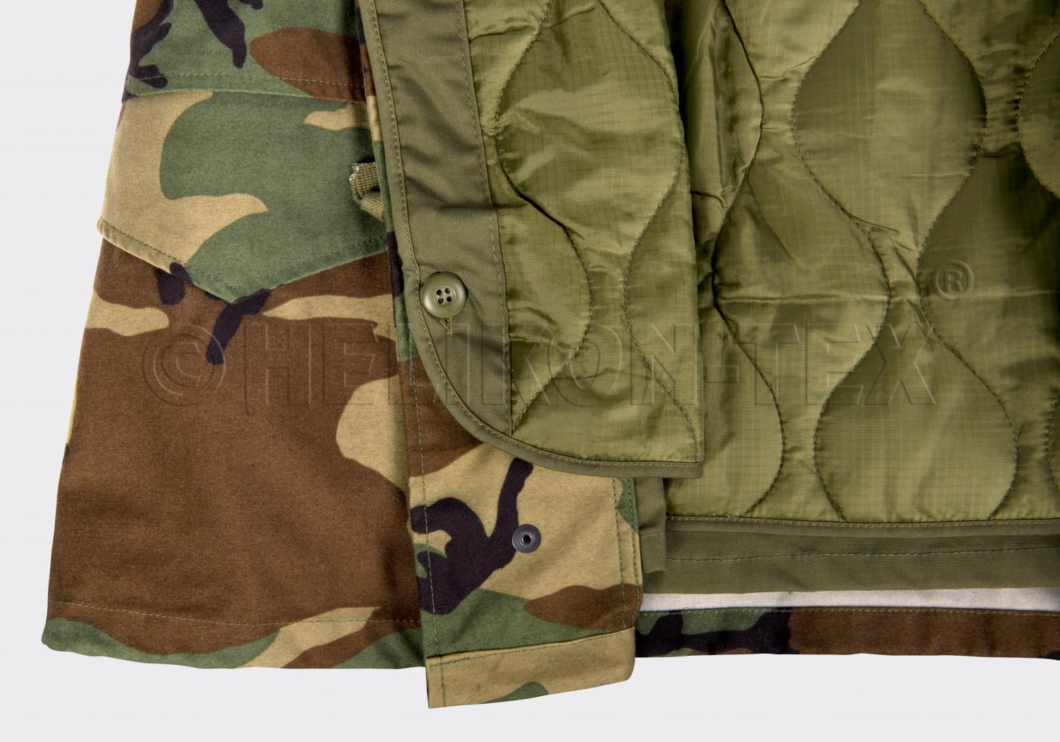 Χειμερινό Τζάκετ M65 με Επένδυση (Woodland) της Helikon-Tex HEL20141 trazeras|HEL20141
