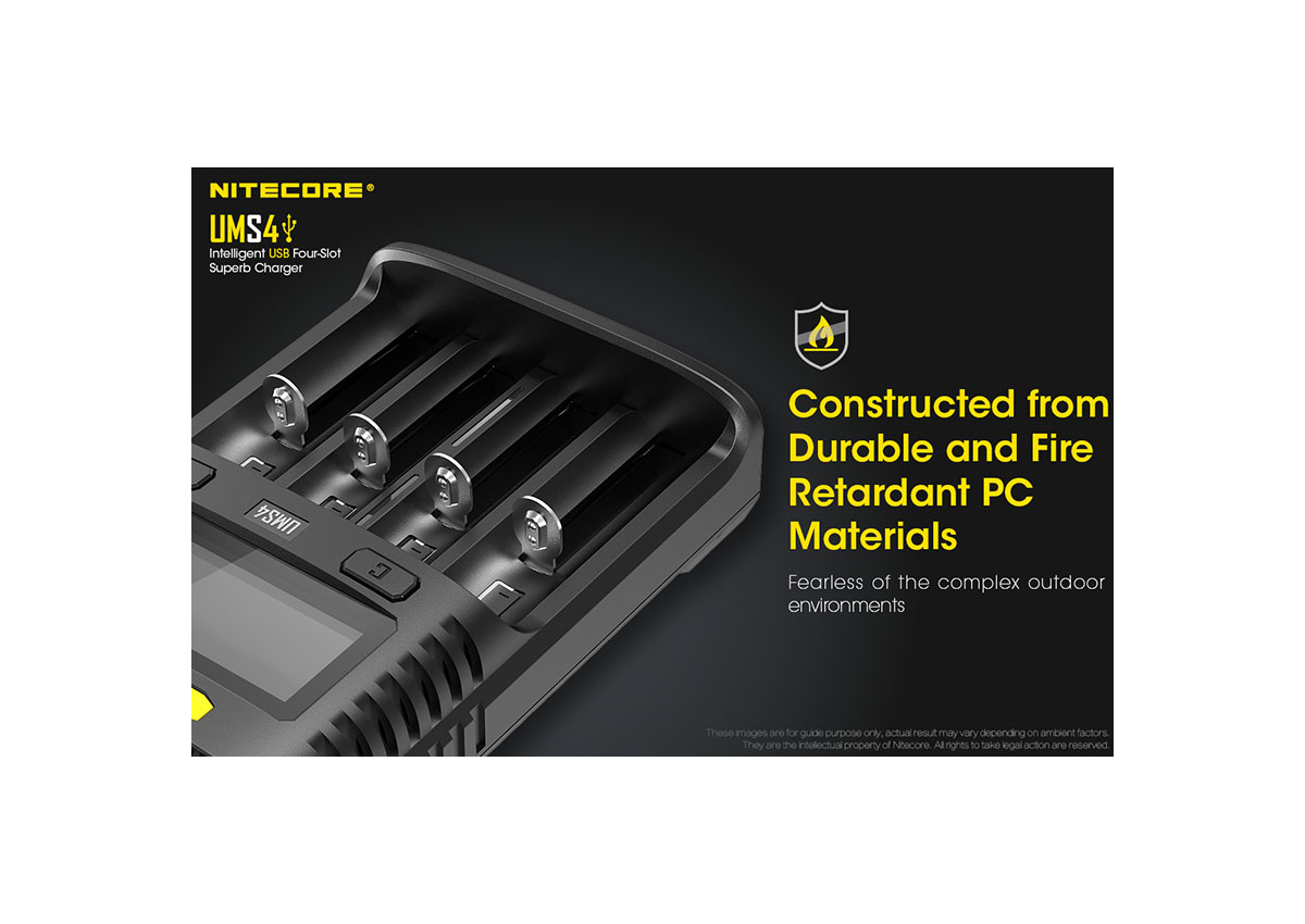 Φορτιστής UMS4 της Nitecore VAS42176 trazeras|VAS42176