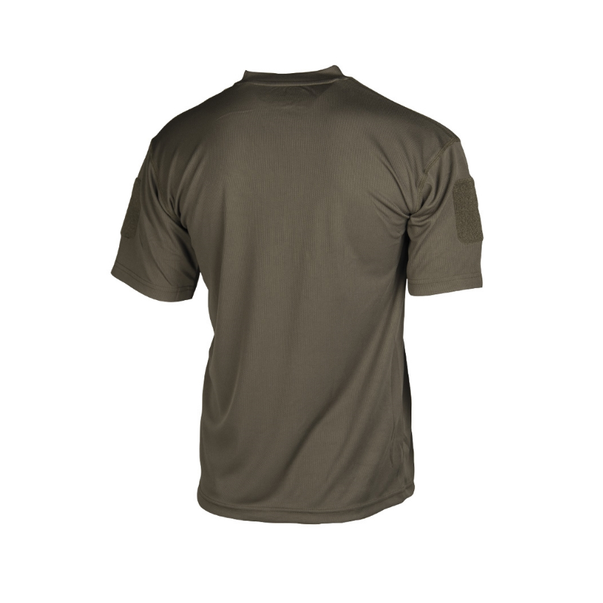 Κοντομάνικη Μπλούζα Tactical Quick Dry (Χακί) της Mil-Tec STU28238 trazeras|STU28238