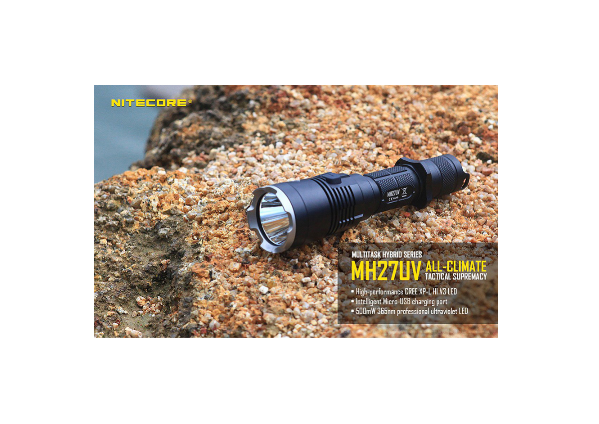 Φακός Led Multi Task Hybrid MH27UV της Nitecore VAS31236 trazeras|VAS31236