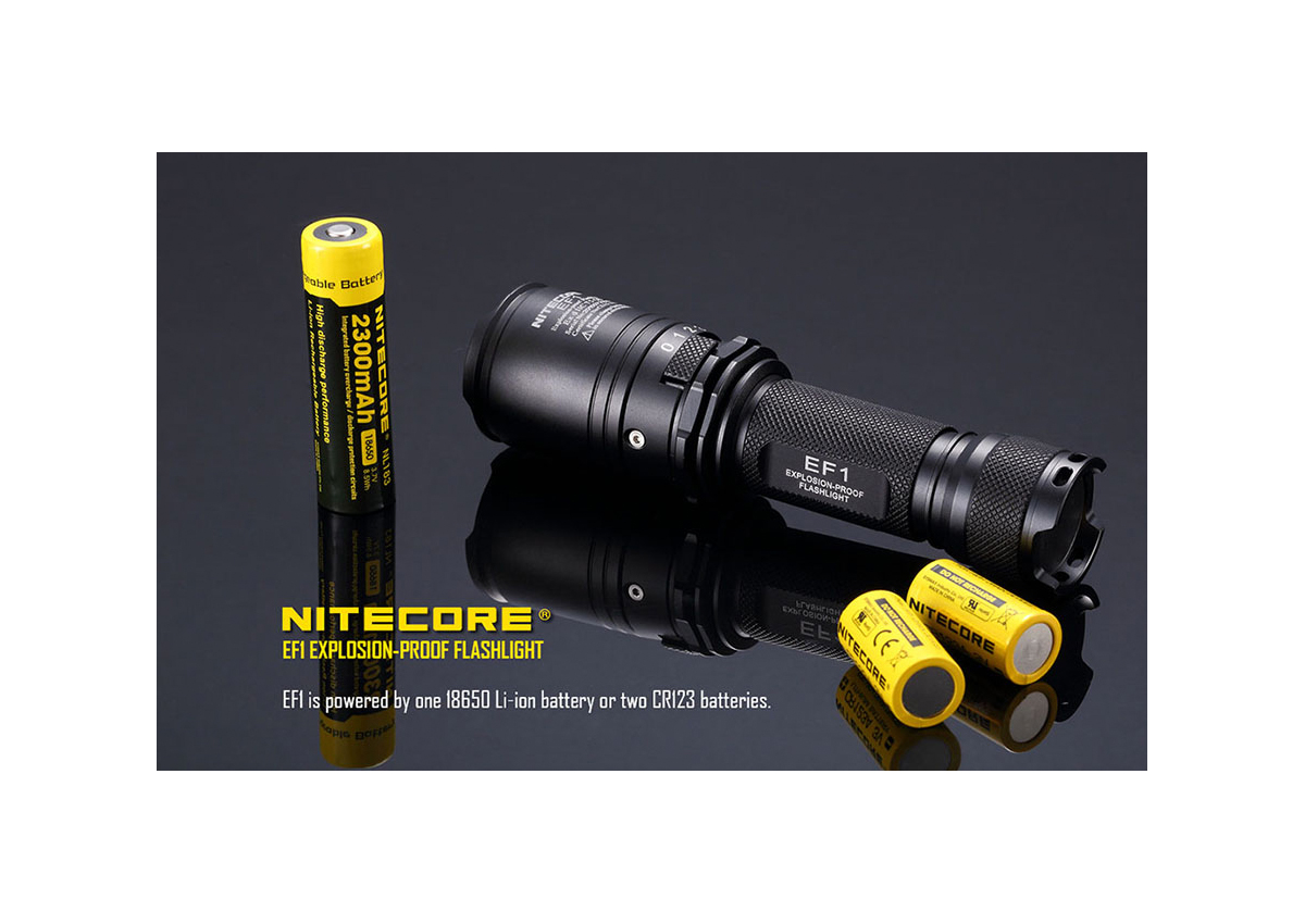 Αντι-Εκρηκτικός Φακός Led Explosion Proof EF1 της Nitecore VAS20205 trazeras|VAS20205