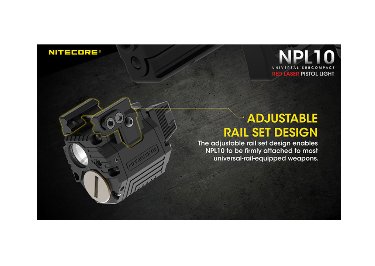Φακός Led NPL10 με Μπαταρία CR2 της Nitecore VAS40699 trazeras|VAS40699